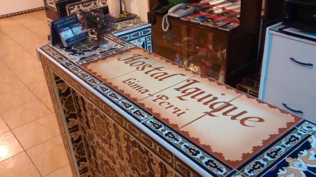 לימה Hostal Iquique מראה חיצוני תמונה